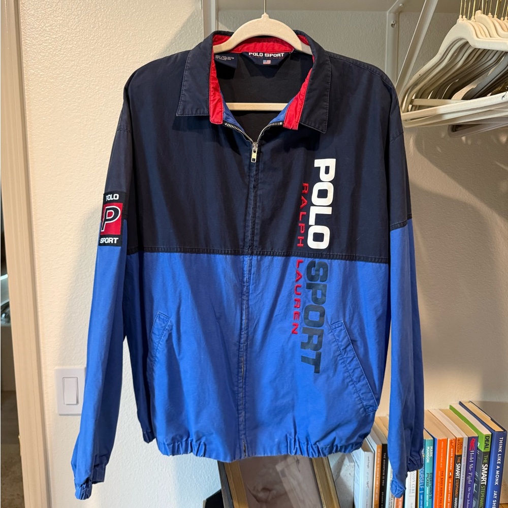 Vintage 1997 Polo Sport Jacket by Ralph Lauren Men's XL